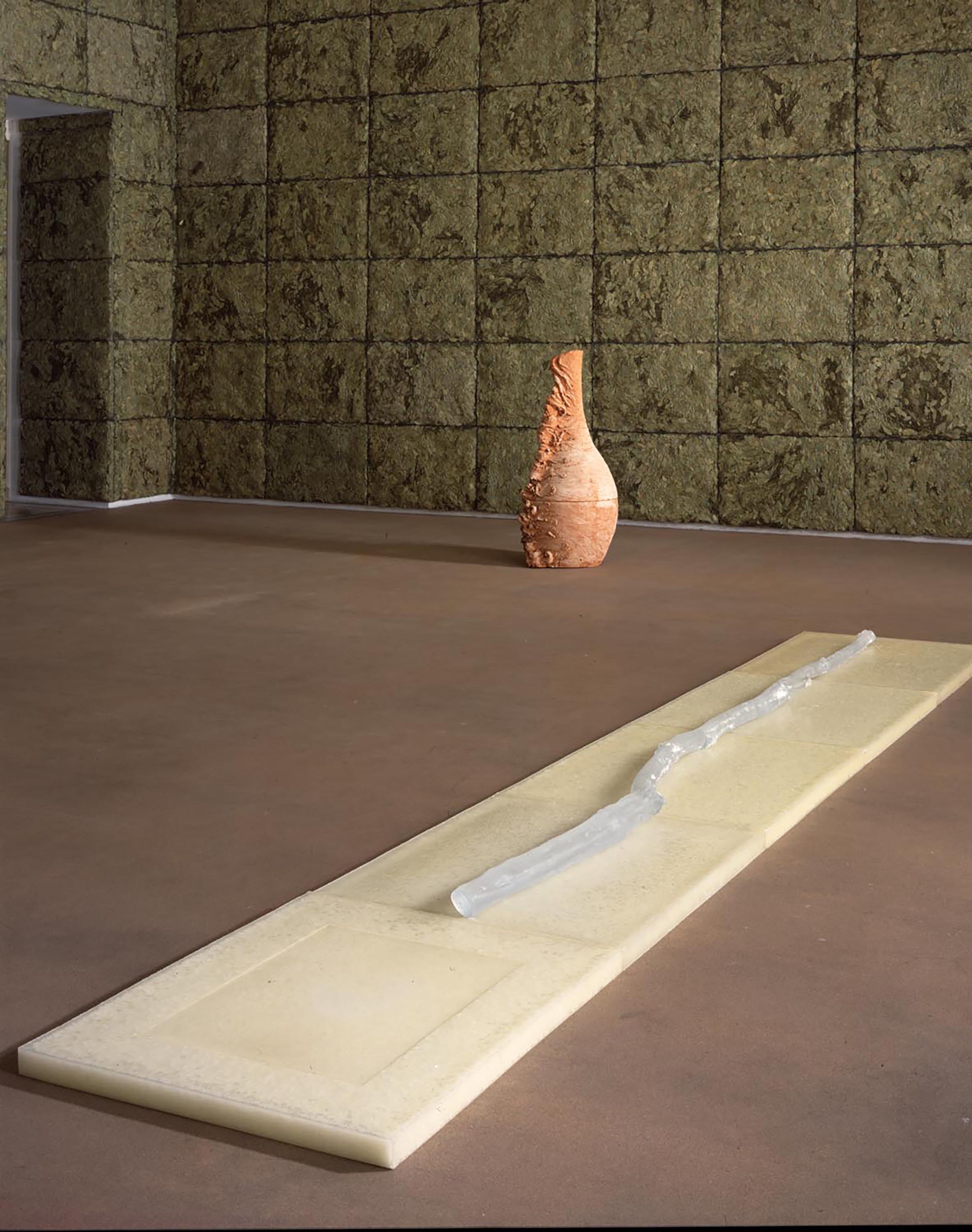 Giuseppe Penone,  Respirare lu0027ombra, 1999, Soffio di creta H, 1978, Propagazione, 1997